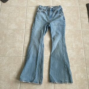 Abercrombie vintage flare high rise pants